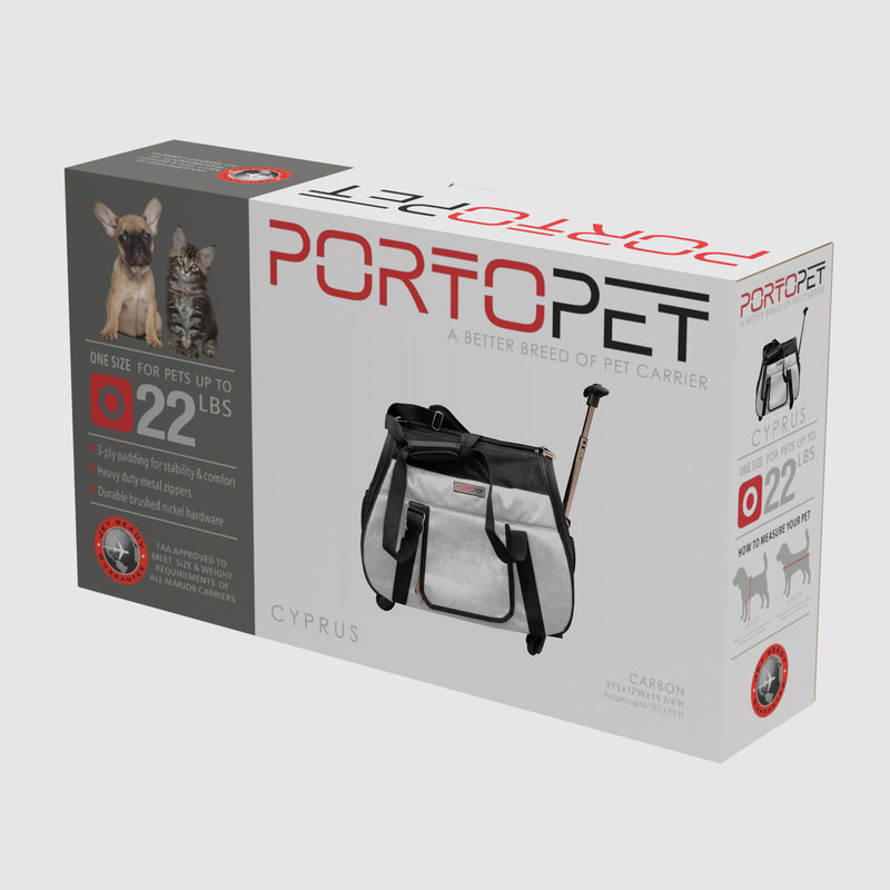 Portopet Cyprus Pet Carrier for Pet Travel