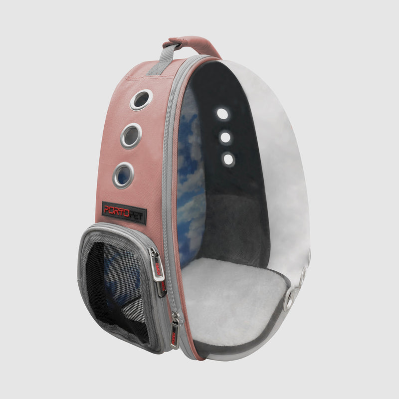 Portopet Gemini Pet Carrier in Rose Gold