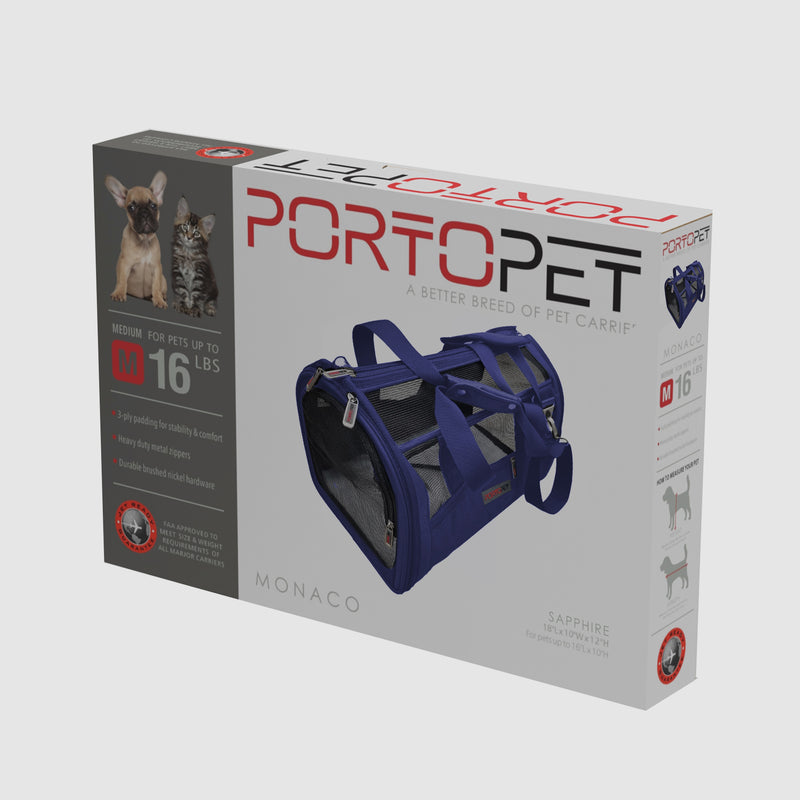 Portopet Monaco pet carrier for pet travel