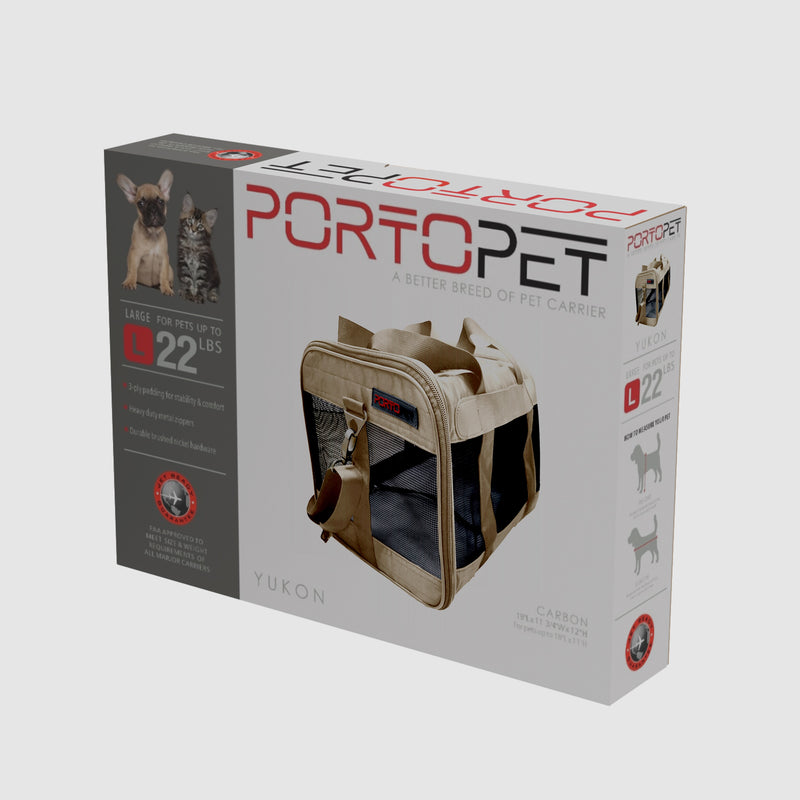 Portopet Yukon pet carrier for pet travel